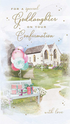 Picture of FOR A SPECIAL GODDAUGHTER ON YOUR CONFIRMATION CARD